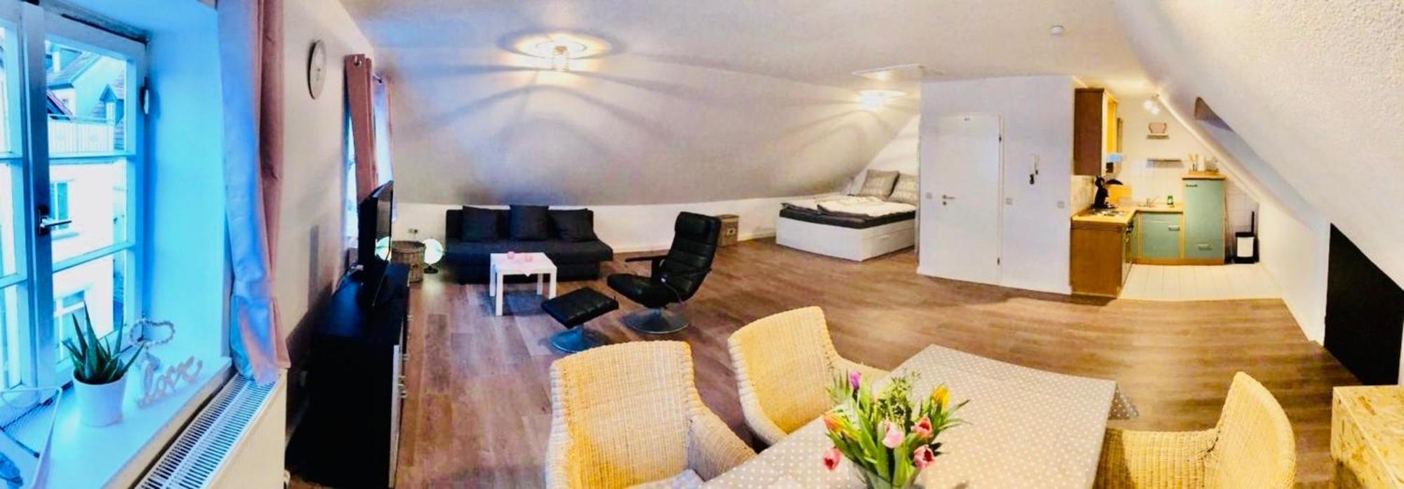 Ferienwohnung Villa Wolke 圣温德尔 外观 照片